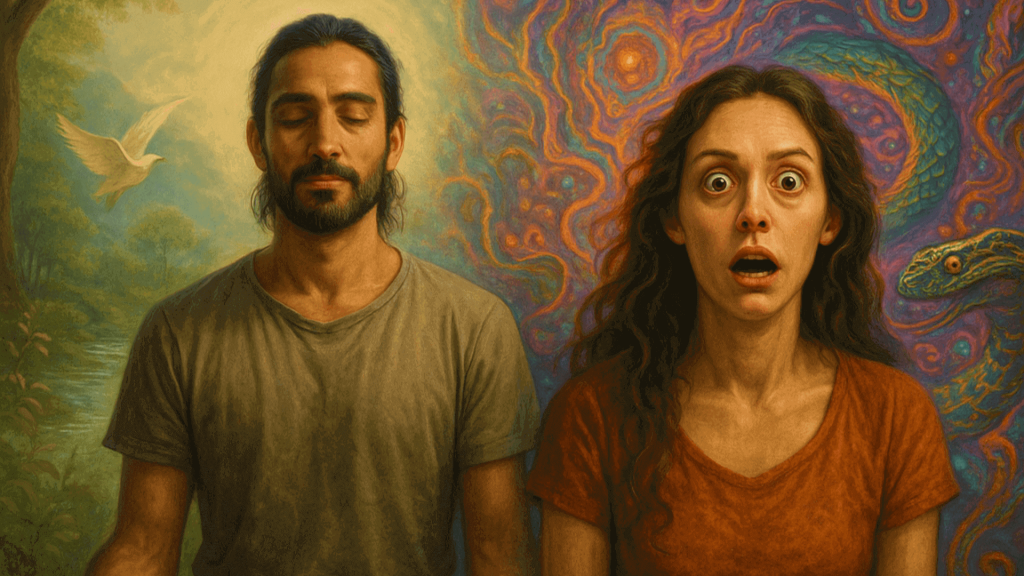 Estados Psicodélicos, Desenvolvimento Paranormal