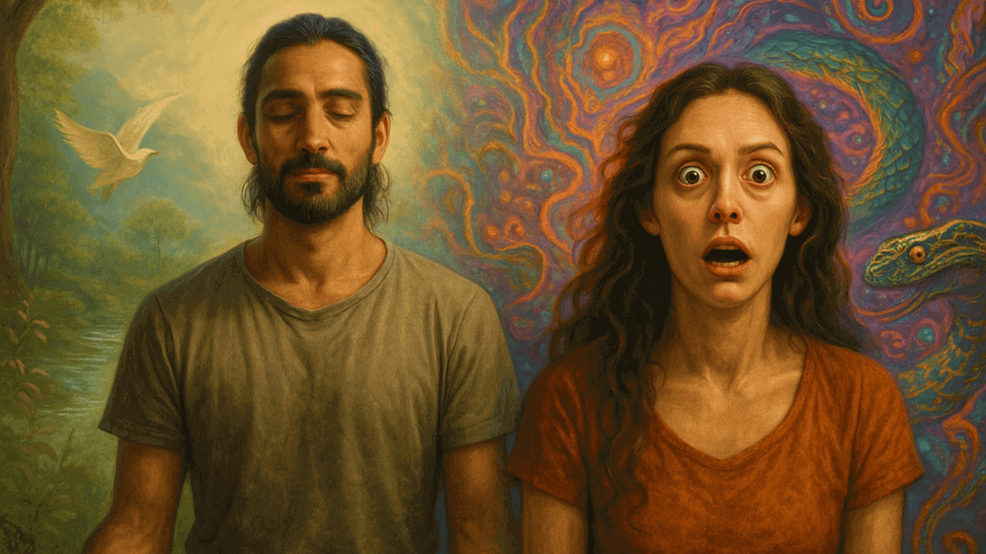 Estados Psicodélicos, Desenvolvimento Paranormal