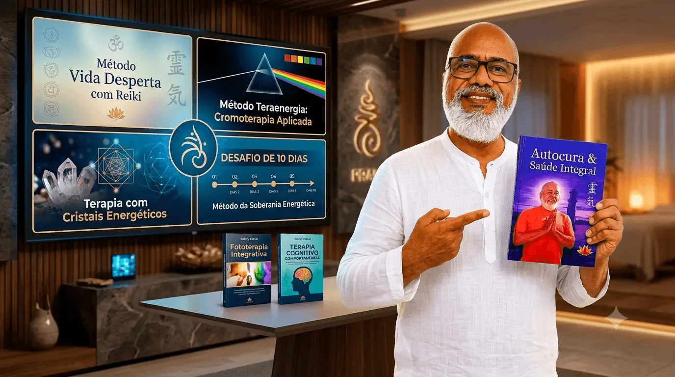 Sidney Cabral, Educador Espírita, Psicanalista, Hipoterapeuta, Professor de Reiki
