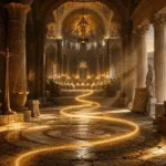 A reencarnação antes do Concílio de 553, com referências ao Egito Antigo, filosofia grega, Orígenes e cristianismo primitivo, destacando a imortalidade da alma e o julgamento espiritual.